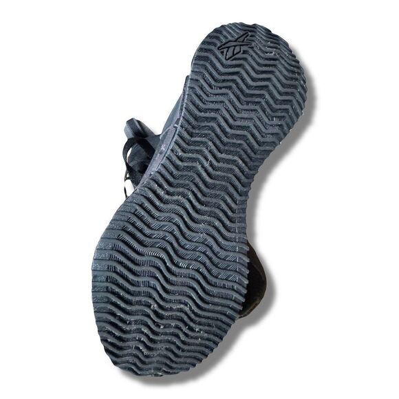 Reebok Zig Dynamica Boys' Running Shoes Black & Red Size 2 - Picture 7 of 9